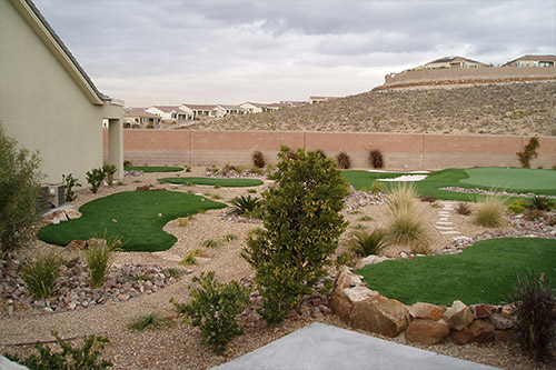 backyard chipping course
