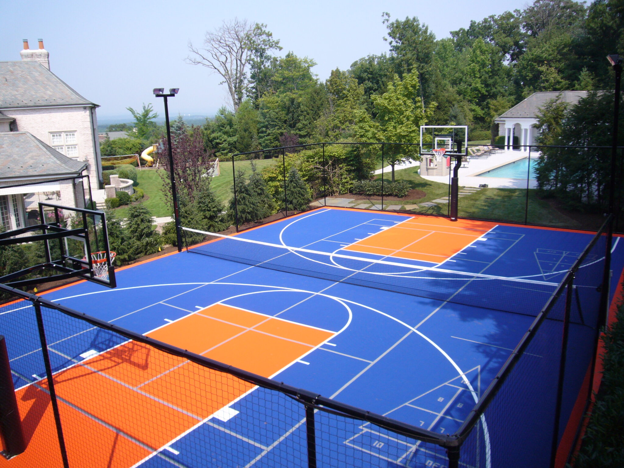 multi sport synthetic courts